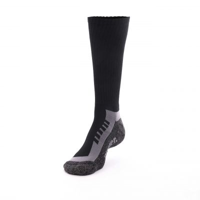 The Fire Store | Fuego Fire Center | Firefighter Gear |  Blauer Job 9'' Sock (2-Pack) (SKA19) |  Blauer’s job sock uses a COOLMAX® fiber blend to wick away moisture and keep your feet dry all day, on and off the job. A reinforced heel and forefoot provide long lasting durability and comfort. 2-pack. 