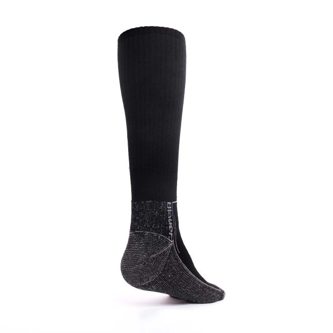 Blauer B.Warm Merino Wool 9'' Sock (SKSW19) | The Fire Center | Fuego Fire Center | Store | FIREFIGHTER GEAR | FREE SHIPPING | Cold weather doesn’t stand a chance against this sock. Temperature regulation was our first priority, and our B.WARM® Merino Wool fabric technology keeps your feet warm without causing them to sweat. Cushioning and compression zones for support. 