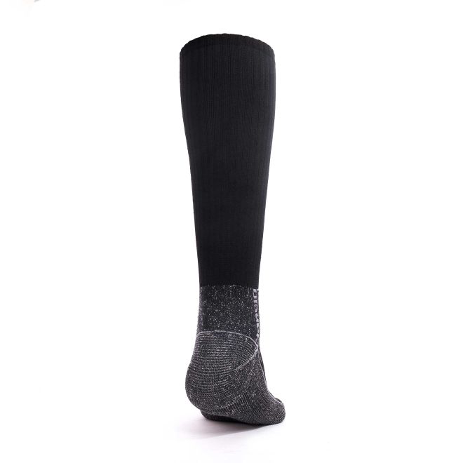 Blauer B.Warm Merino Wool 9'' Sock (SKSW19) | The Fire Center | Fuego Fire Center | Store | FIREFIGHTER GEAR | FREE SHIPPING | Cold weather doesn’t stand a chance against this sock. Temperature regulation was our first priority, and our B.WARM® Merino Wool fabric technology keeps your feet warm without causing them to sweat. Cushioning and compression zones for support. 