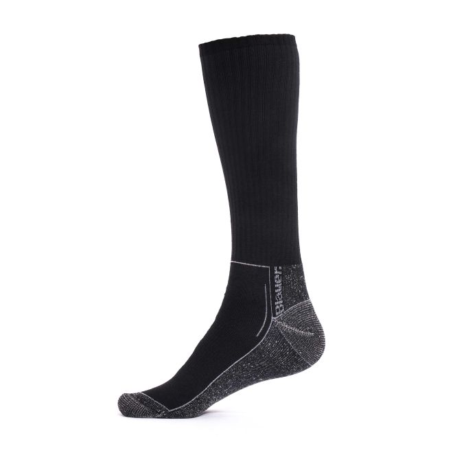 Blauer B.Warm Merino Wool 9'' Sock (SKSW19) | The Fire Center | Fuego Fire Center | Store | FIREFIGHTER GEAR | FREE SHIPPING | Cold weather doesn’t stand a chance against this sock. Temperature regulation was our first priority, and our B.WARM® Merino Wool fabric technology keeps your feet warm without causing them to sweat. Cushioning and compression zones for support. 